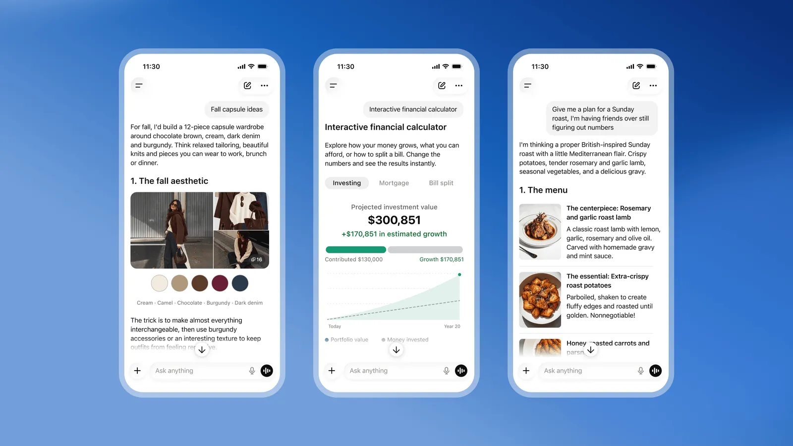OpenAI Adds Visual 'Intelligent UI' to ChatGPT for All Users