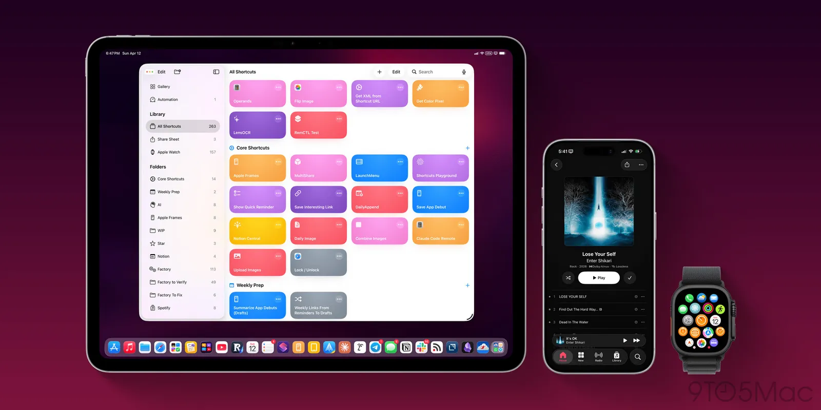 Apple Frames 4 shortcut cuts steps from 800 to 300, adds CLI