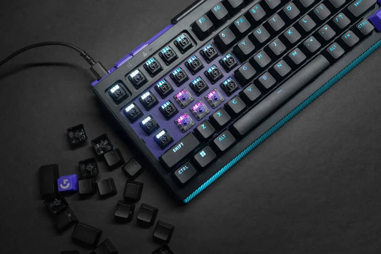 Logitech G512 X mixes analog and mechanical switches
