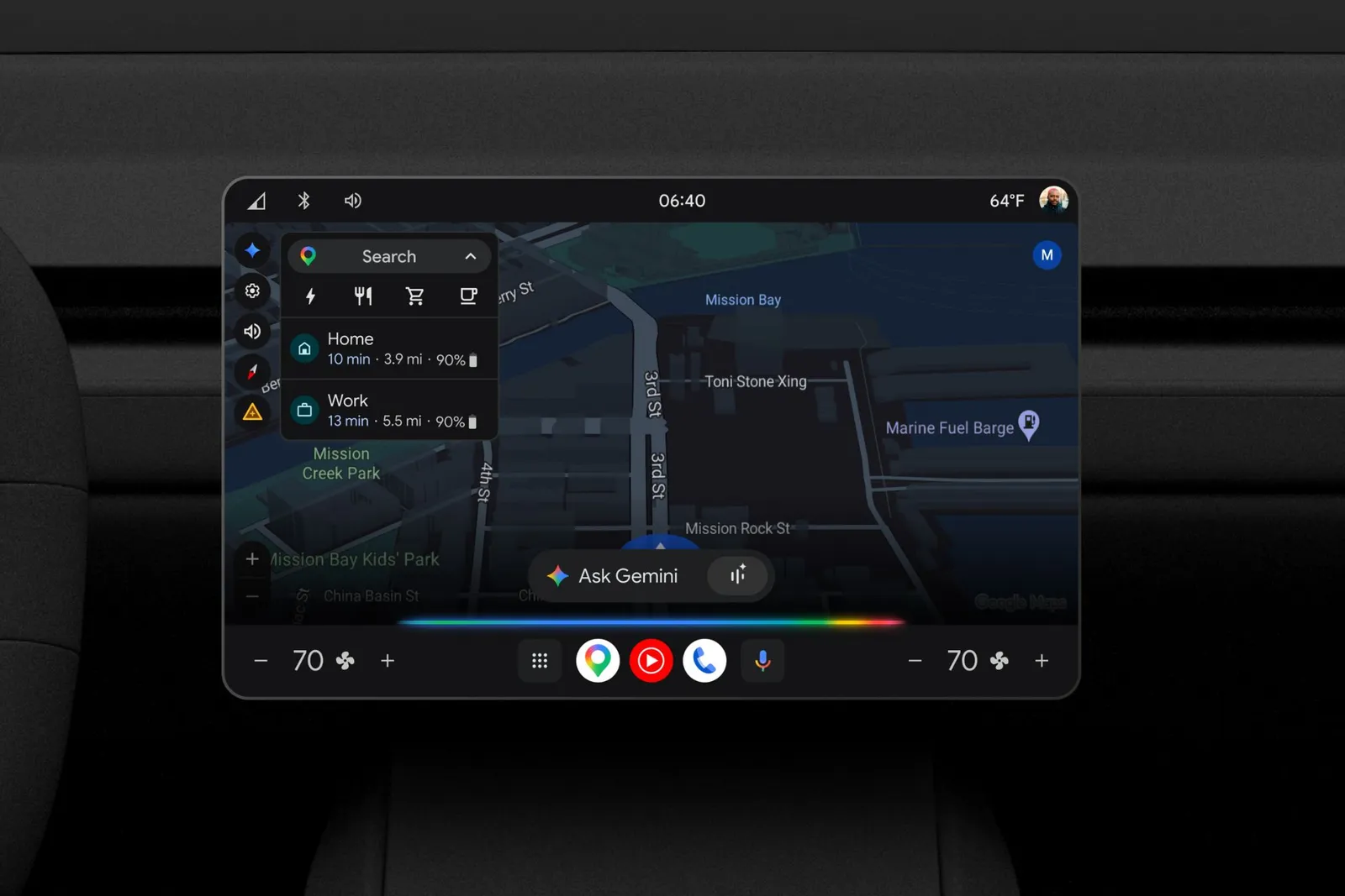 Gemini AI upgrades Google built-in cars
