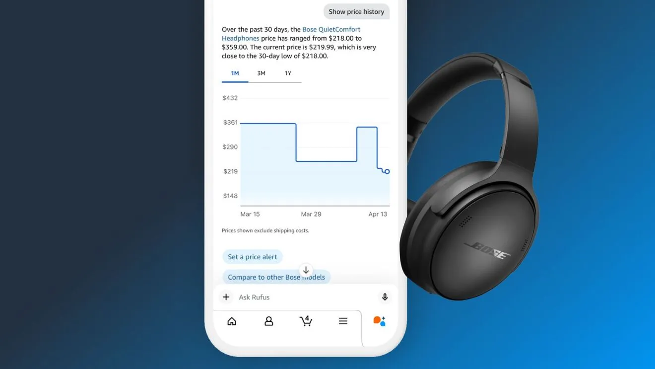 Amazon price history expands to full year