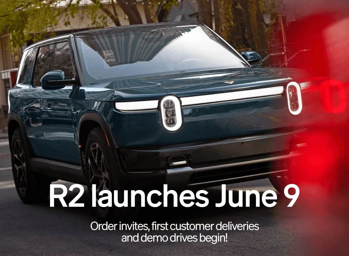 Rivian Confirms June 9 Launch for R2 with Orders, Demos and Deliveries