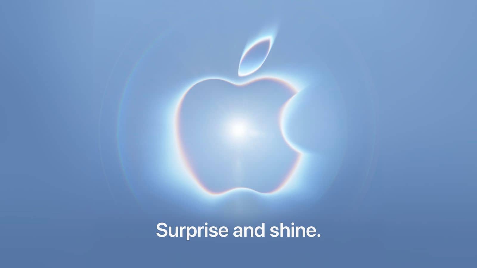 Apple Sets Sept. 9 for Surprise and Shine Event