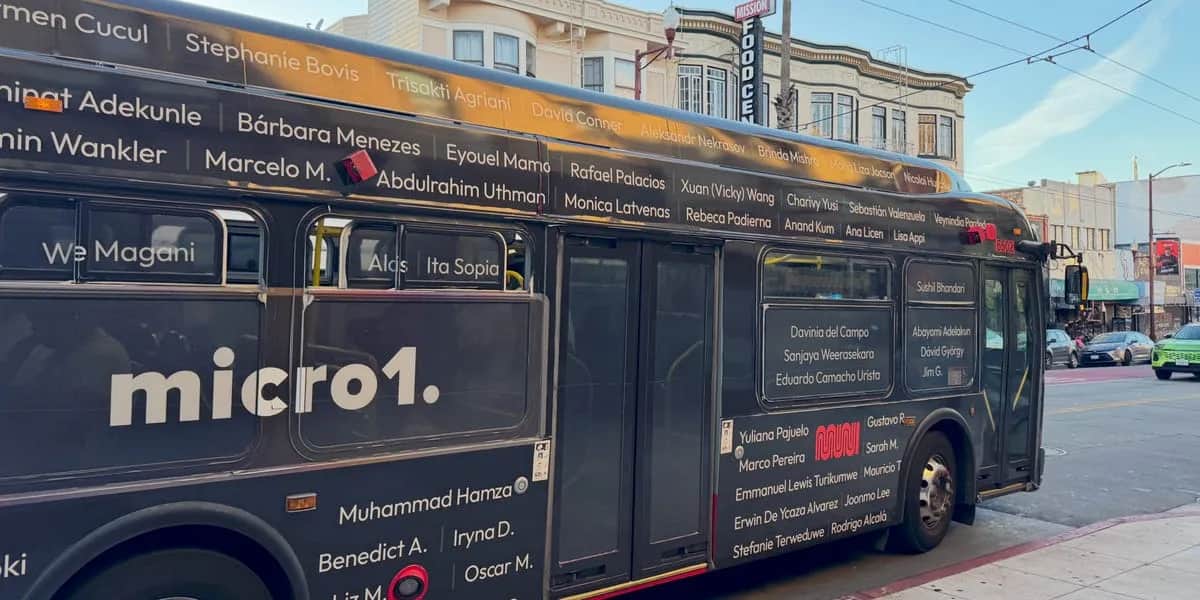 Micro1 plans $1 billion spend on workplace data for AI training