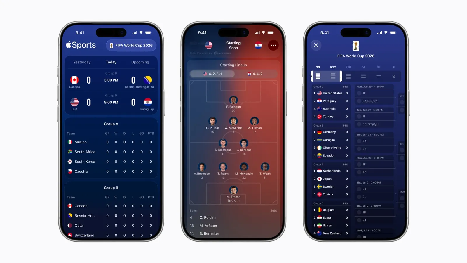 Apple Sports Expands to 170 Countries With 2026 World Cup Features