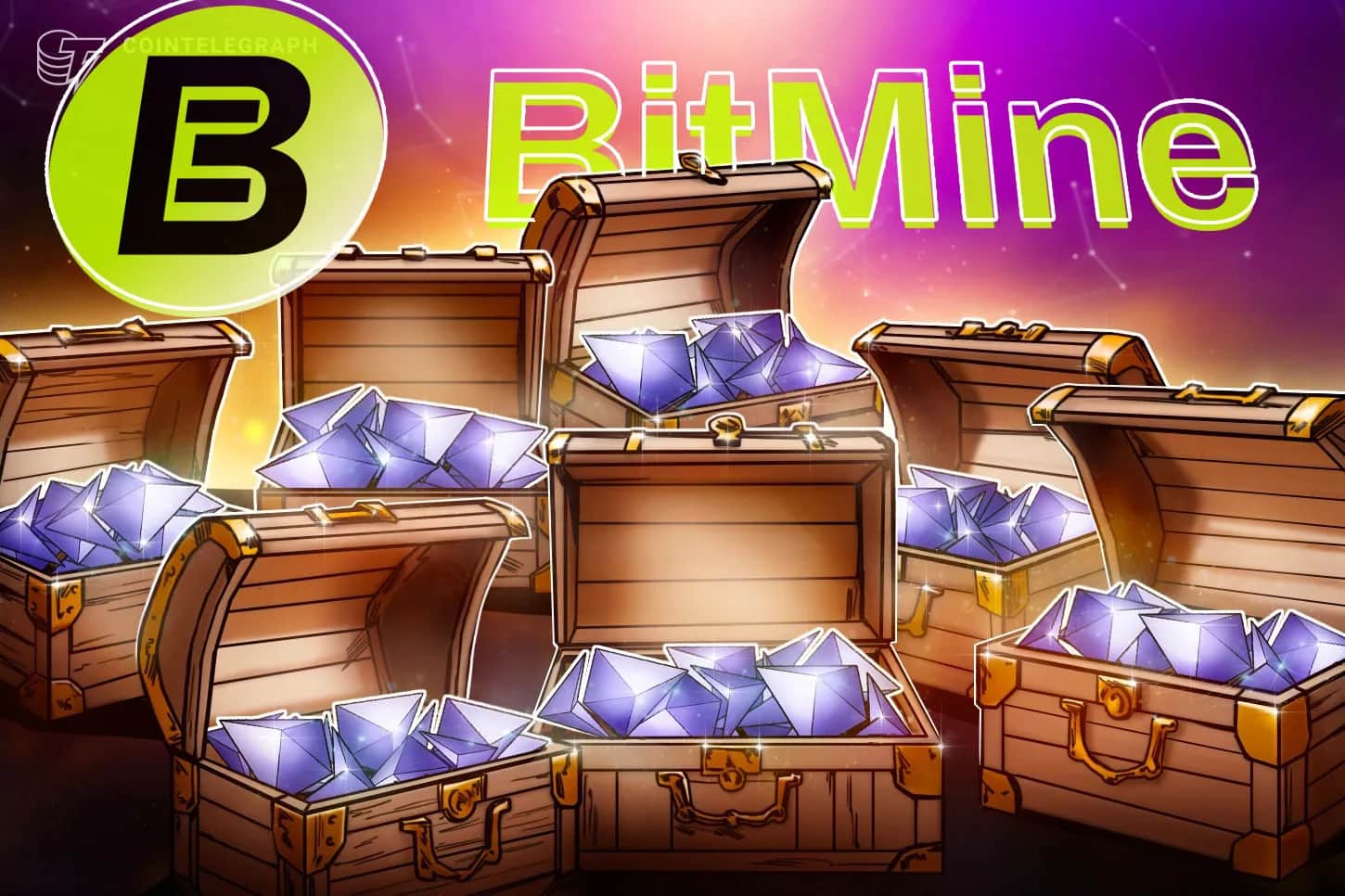 Bitmine buys 28k ETH, hits 97% of 5% supply goal