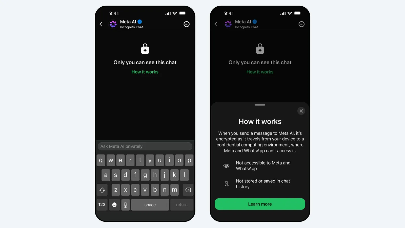 Meta Launches End-to-End Encrypted Incognito AI Chat